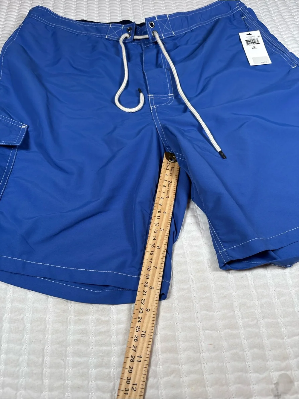 Polo Ralph Lauren Kailua Swim Trunks Board Shorts Blue XXL Cargo Lined NWT